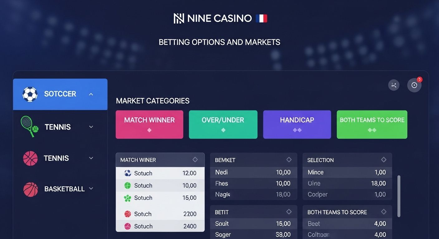 Options et marchés de paris real-time betting