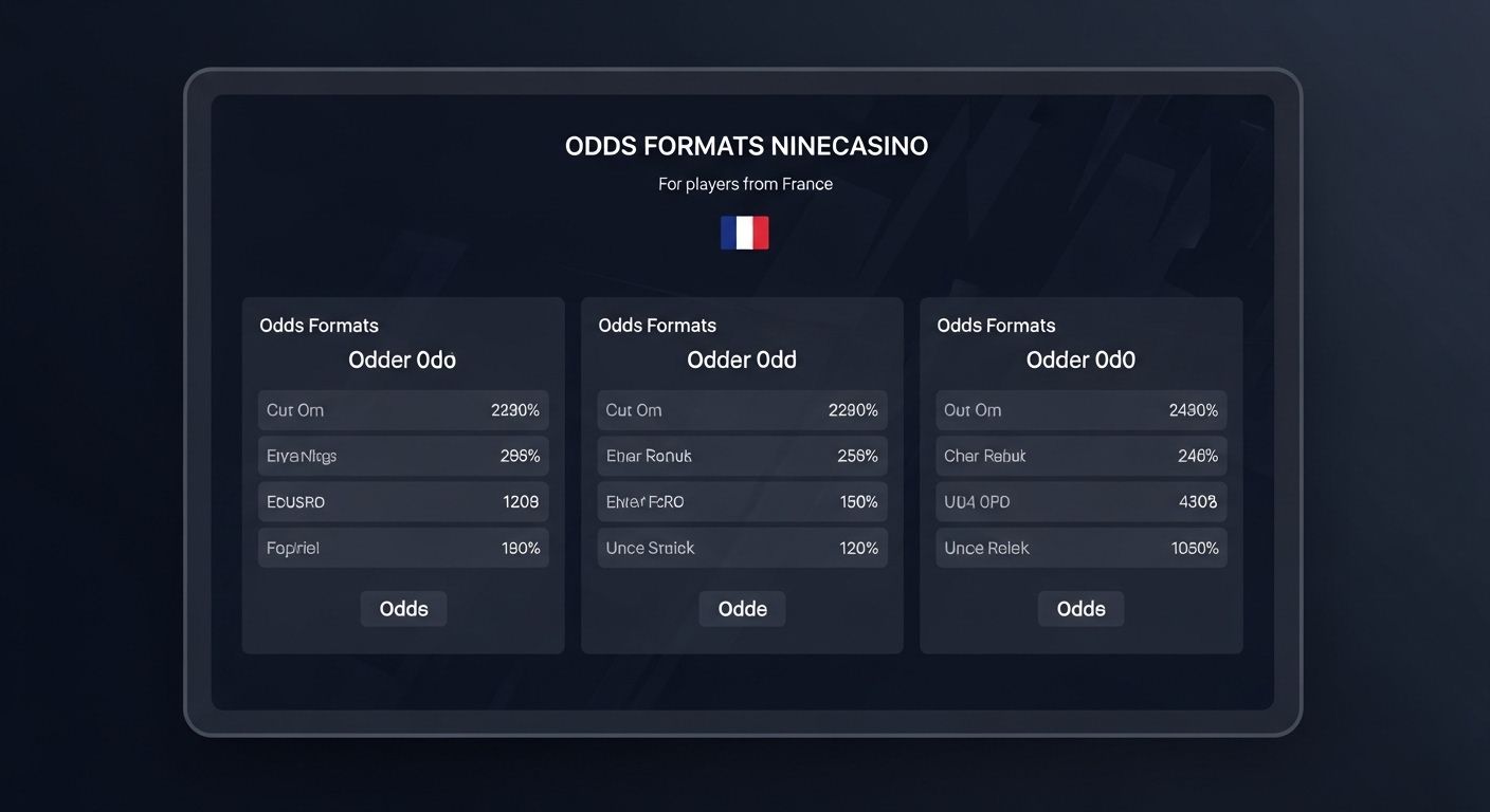 Formats de cotes casino sports bets