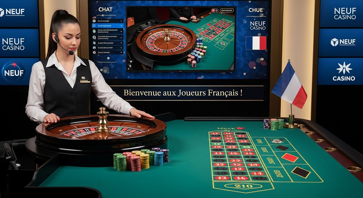 Expérience de casino en direct ninecasino avis