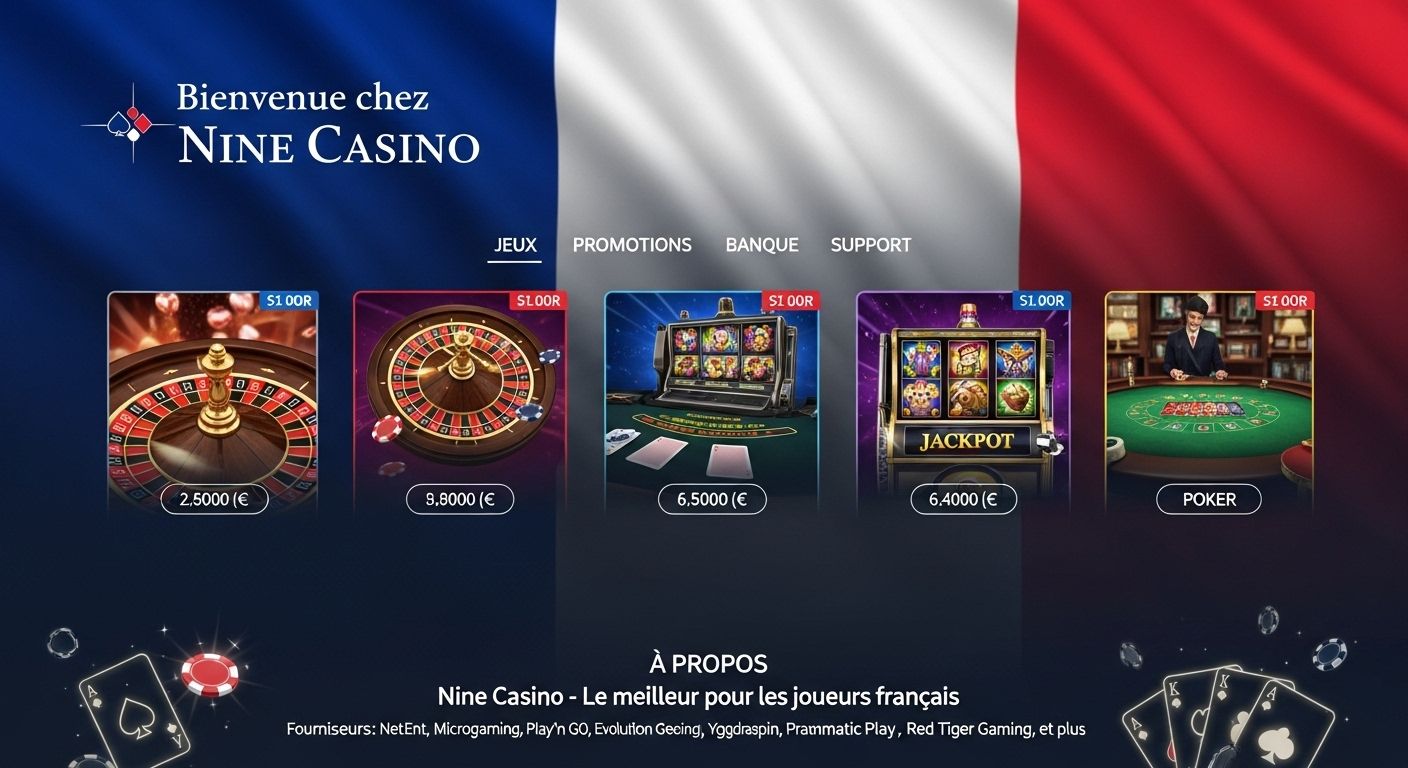 Prise en charge de la langue et de la devise locales ninecasino login