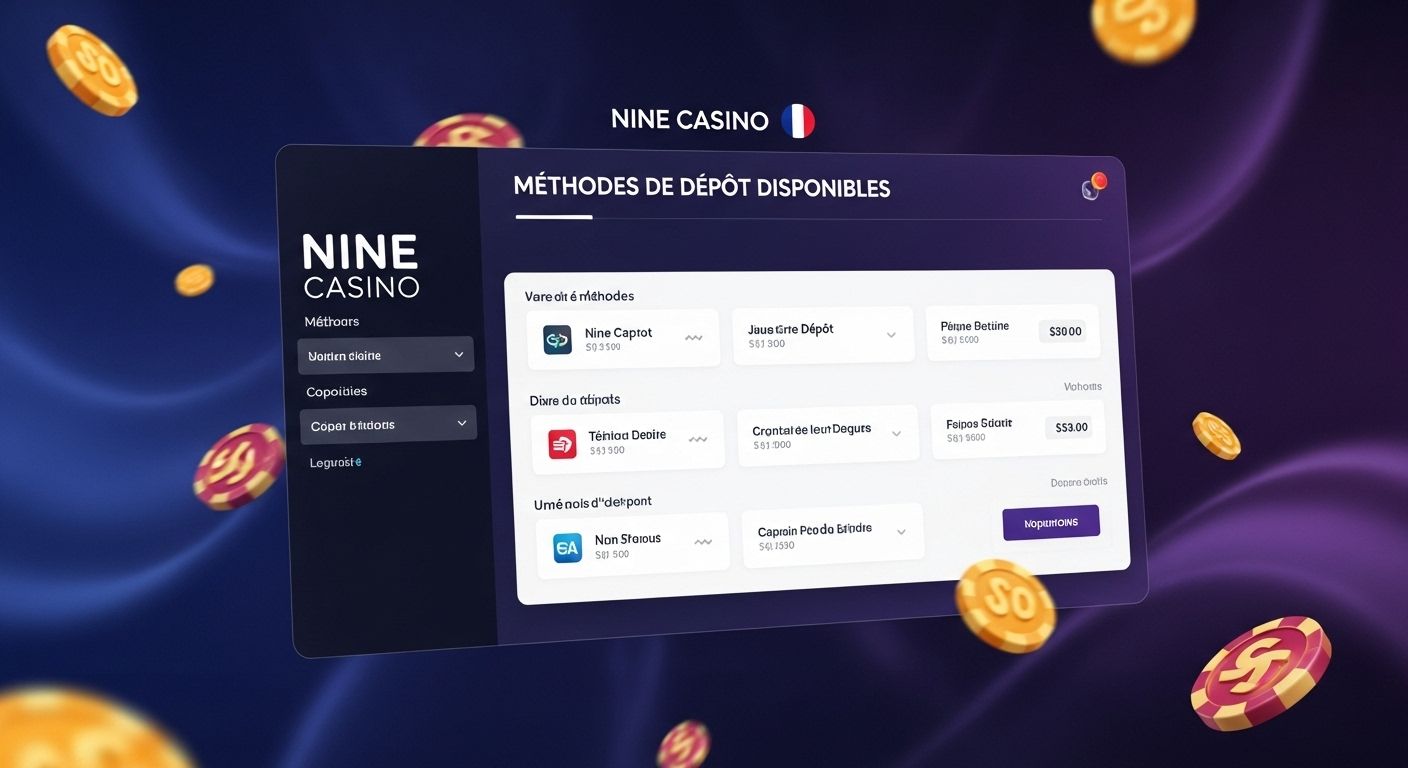 Méthodes de dépôt disponibles how to deposit
