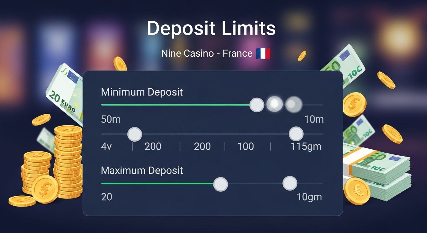 Limites de dépôt accepted payment methods
