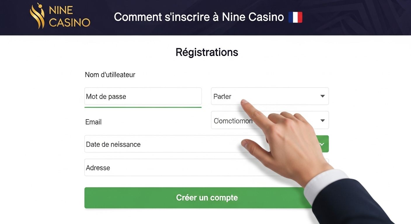 Comment s'inscrire casino registration